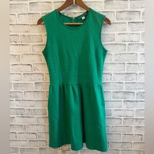Women’s Pim and Larkin green textured sleeveless mini dress Small